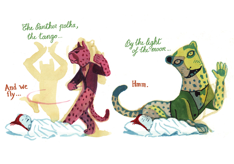 Illustration for article titled D&Q exclusive: Panther puts a chilling twist on a little girl’s imaginary friend